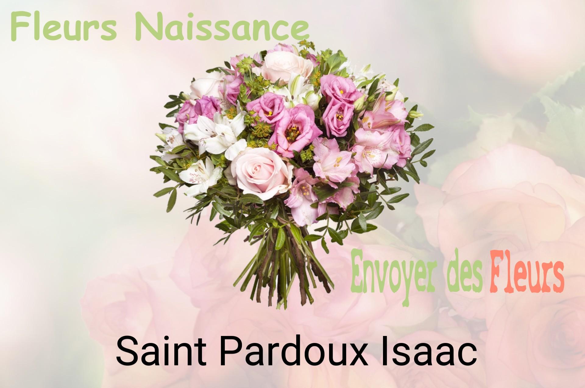 Bouquet de fleurs de naissance livré à Saint-Pardoux-Isaac